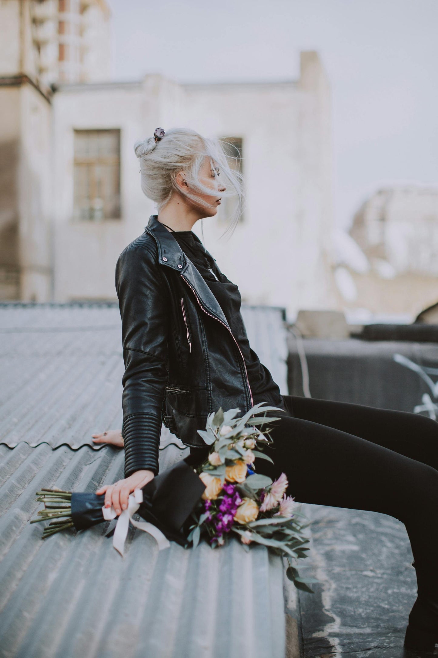 Black Violet + Blonde Woods