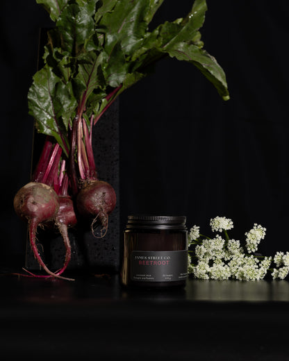 Beetroot Candle
