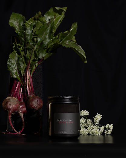 Beetroot Candle