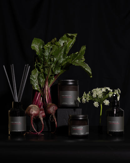 Beetroot Candle