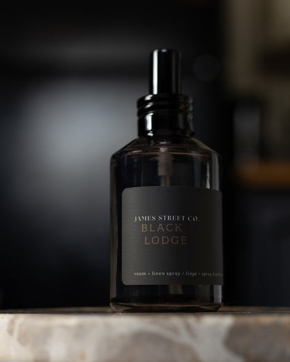 Black Lodge Room + Linen Spray