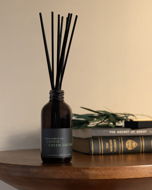 Cassis + Green Coconut Reed Diffuser