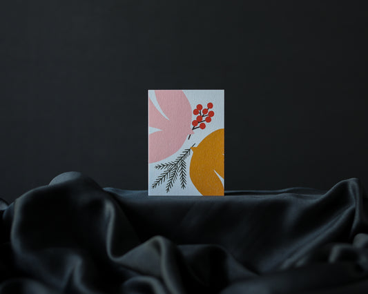 Mini Greeting Card by Myriam Van Neste