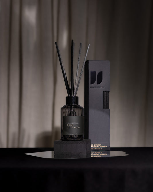 Teak + Tobacco Reed Diffuser