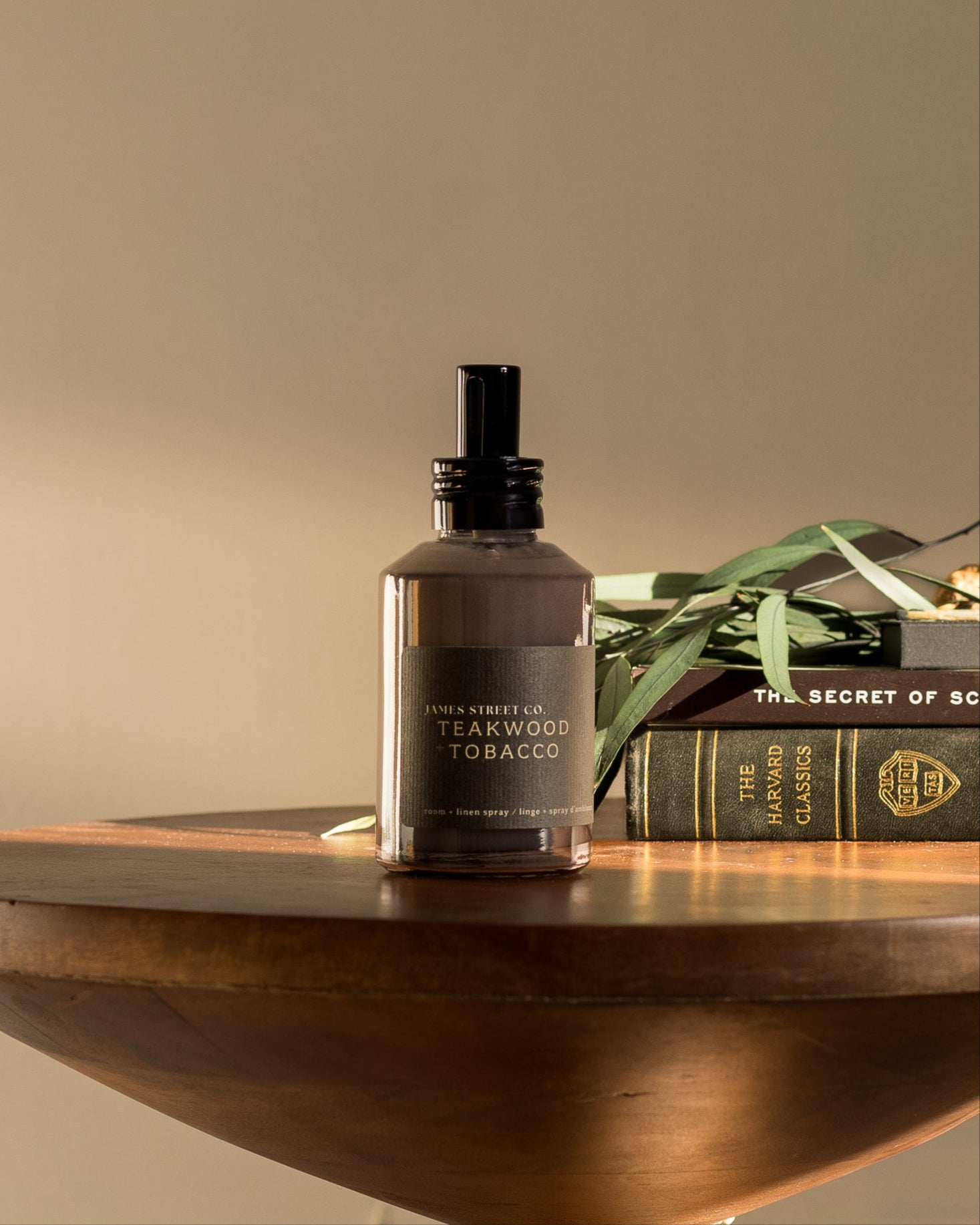 Teakwood + Tobacco Room+Linen Spray