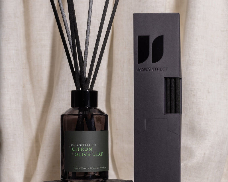 Citron + Olive Leaf Reed Diffuser – James Street Company