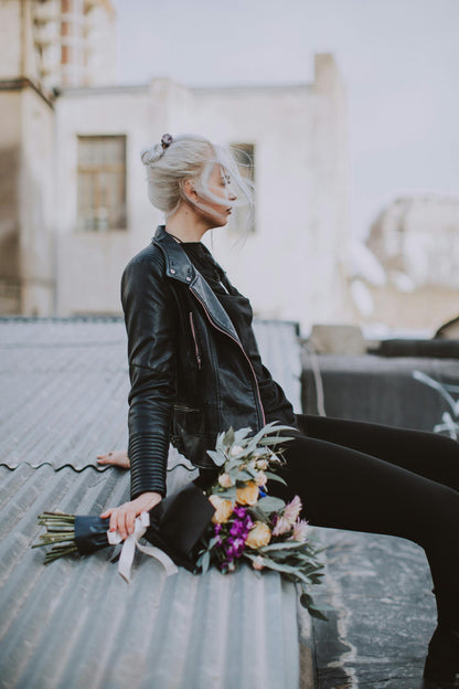Black Violet + Blonde Woods
